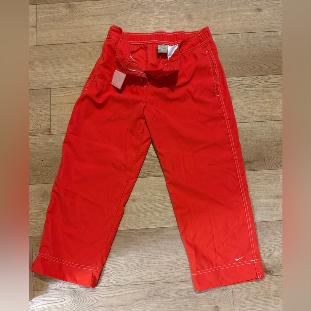 Nike Burnt Orange Sports Capris